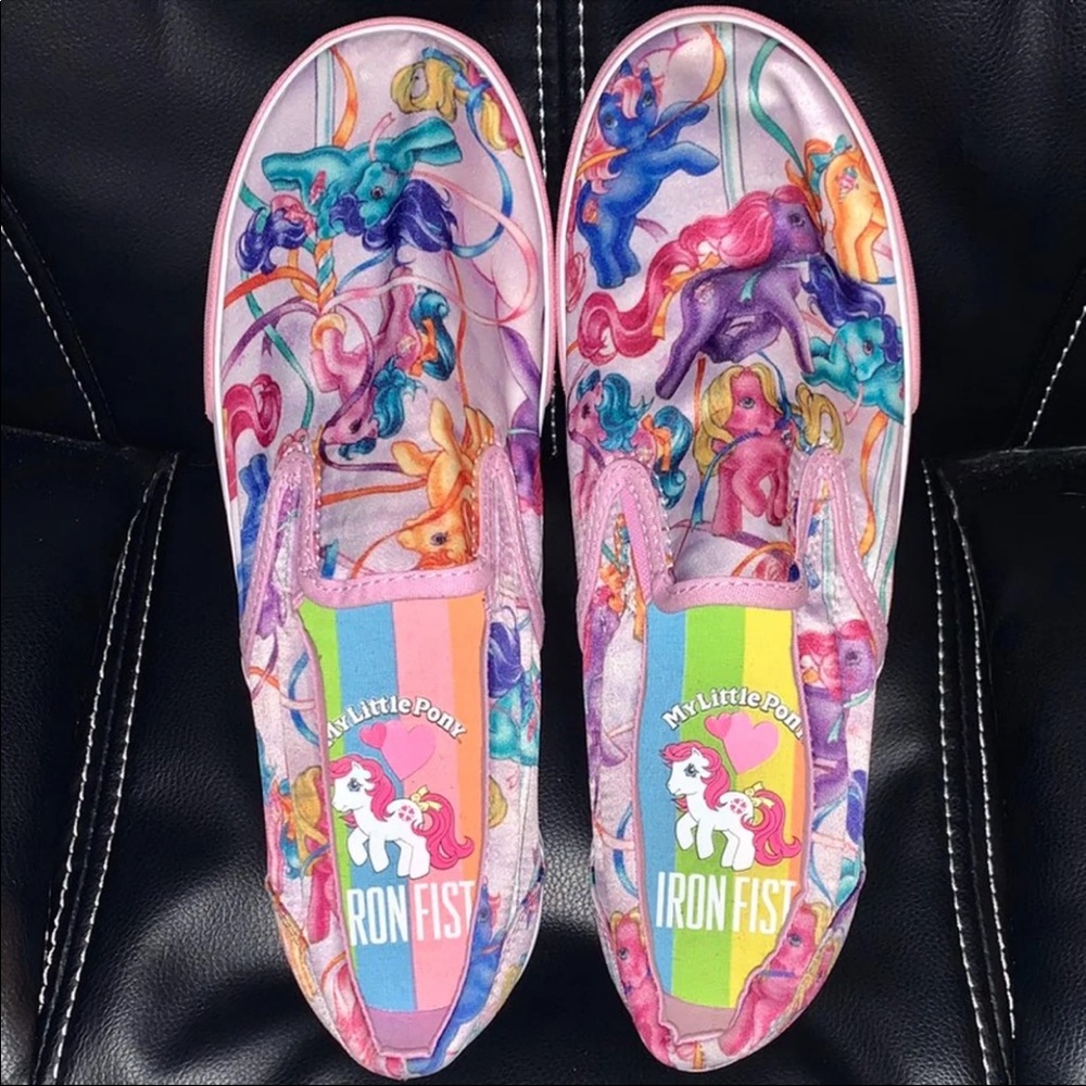 ❌SOLD❌ Iron Fist My Little Pony Shoes Size 9 - Picture 2 of 7